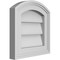 Ekena Millwork Arch Top Surface Mount PVC Gable Vent: Functional, w/ 2"W x 1-1/2"P Brickmould Frame, 12"W x 12"H GVPAR12X1202SF - alternate 3